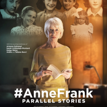 Cineplex Events’ In The Gallery Series Remembers Anne Frank in #AnneFrank Parallel Stories, Narrated by Helen Mirren